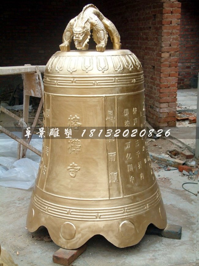 銅鐘，鑄造銅鐘，寺廟鐘銅鐘