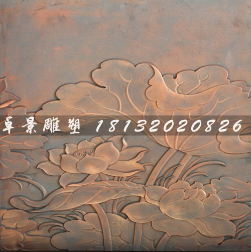 鍛造荷葉雕塑，銅荷葉雕塑