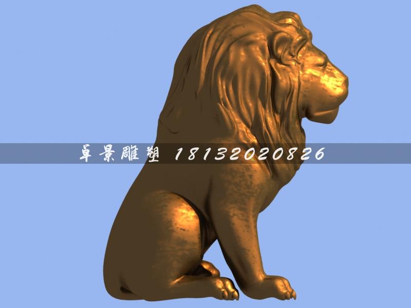歐式銅獅子，鑄銅獅子雕塑