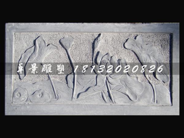 青石欄板浮雕，石頭欄板雕塑