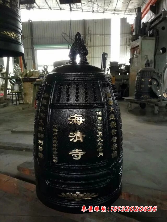 寺廟銅鐘，海清寺定制銅鐘