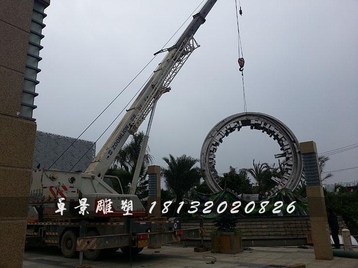 不銹鋼抽象城市雕塑，不銹鋼抽象雕塑