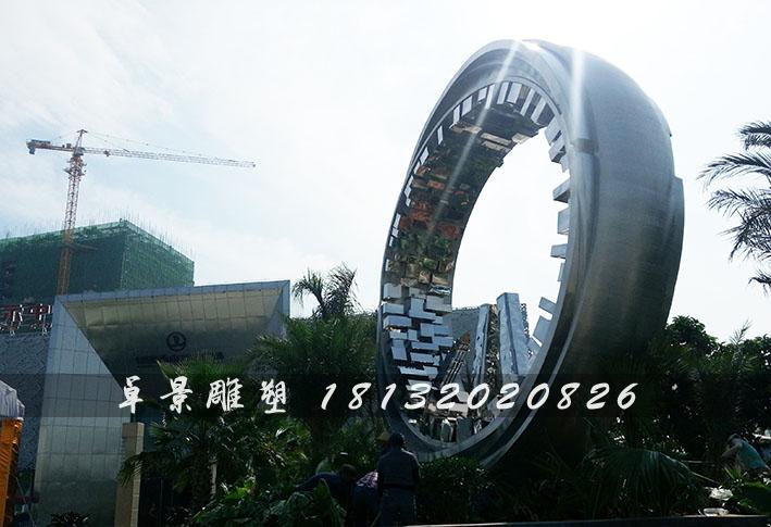 不銹鋼抽象城市雕塑，不銹鋼抽象雕塑