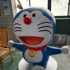 玻璃鋼哆啦A夢雕塑，玻璃鋼機器貓雕塑