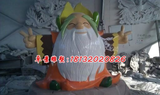 玻璃鋼卡通人物雕塑，玻璃鋼卡通雕塑 (3)