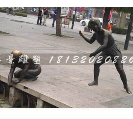 人物銅雕，公園小品銅雕 (6)