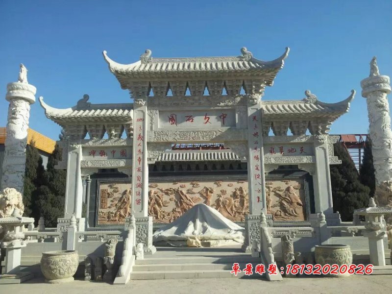 牌樓,大理石牌樓