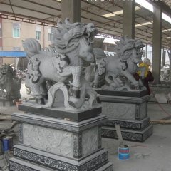 麒麟石雕，仿古麒麟石雕