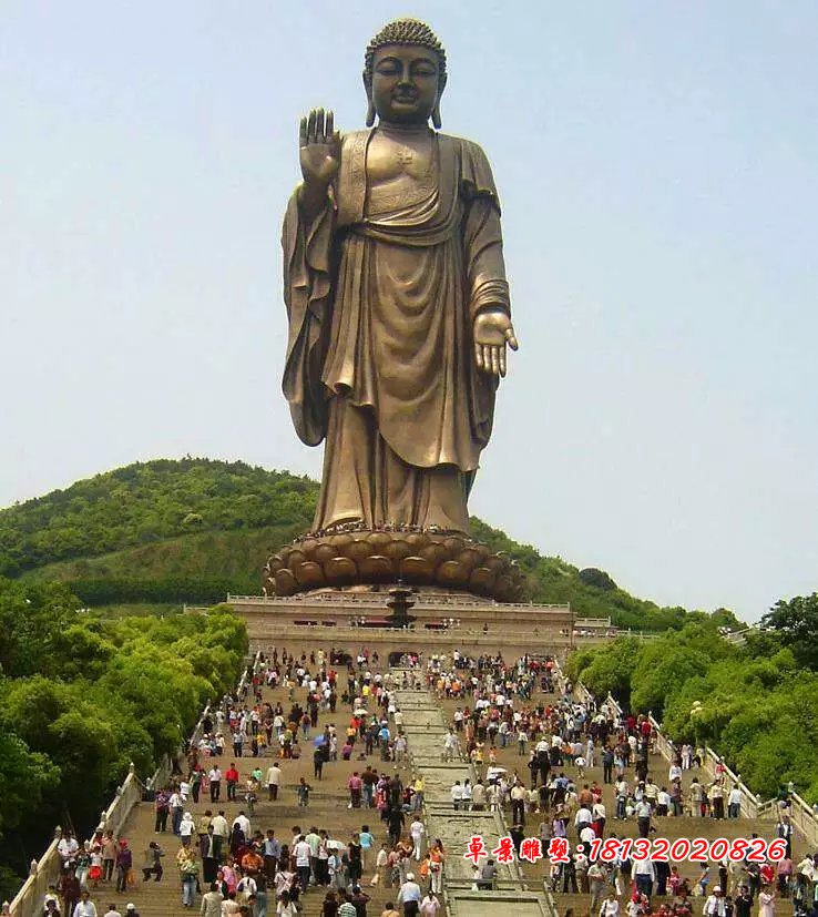 如來佛祖銅雕，鑄銅如來佛祖雕塑，大型如來佛祖銅雕