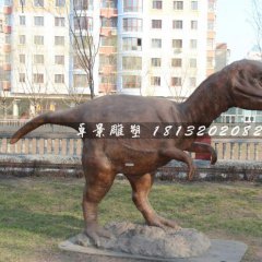 玻璃鋼恐龍雕塑，玻璃鋼公園動(dòng)物雕塑