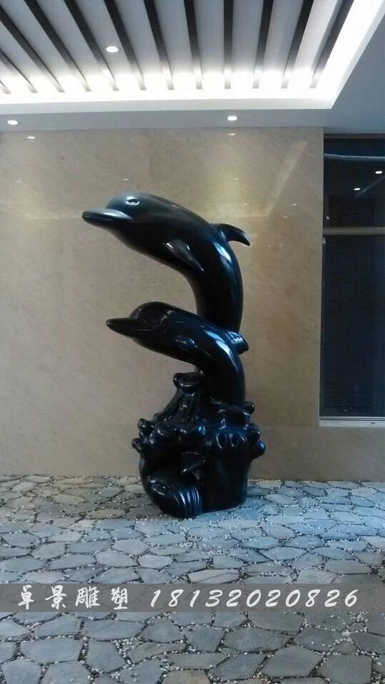 海豚銅雕，動(dòng)物銅雕 (1)