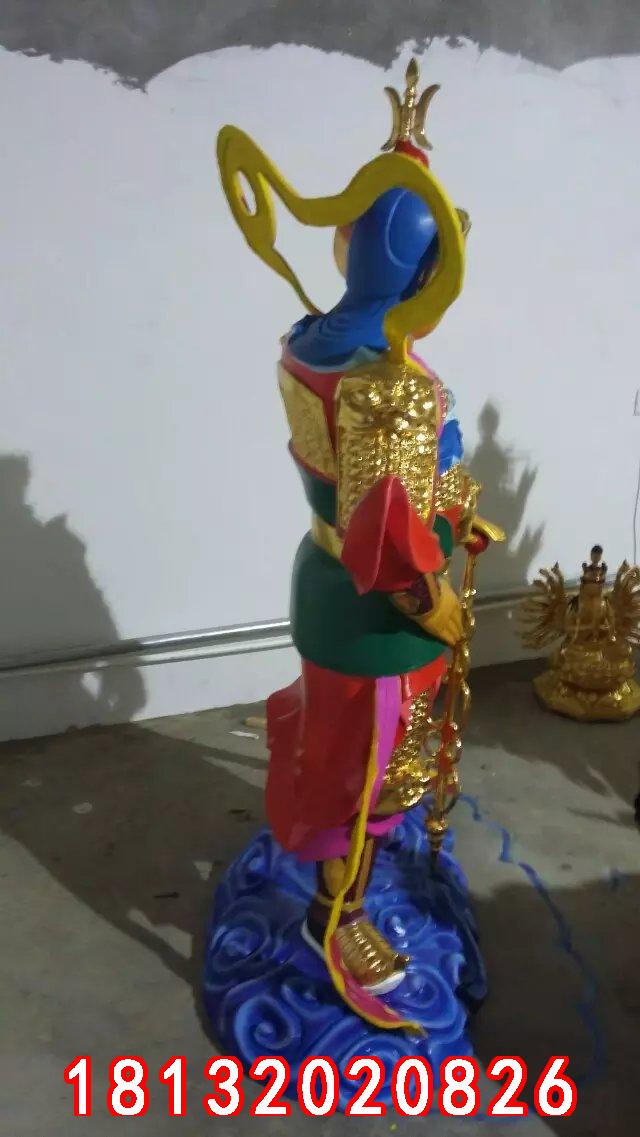 玻璃鋼韋佗雕塑，玻璃鋼韋佗護法雕塑 (4)