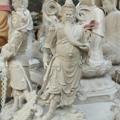 關(guān)公石雕，關(guān)帝石雕，關(guān)二爺石雕