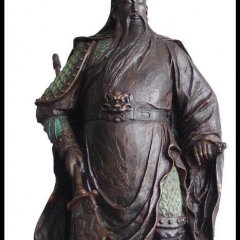 關(guān)公銅雕，關(guān)帝銅雕，關(guān)帝圣像銅雕