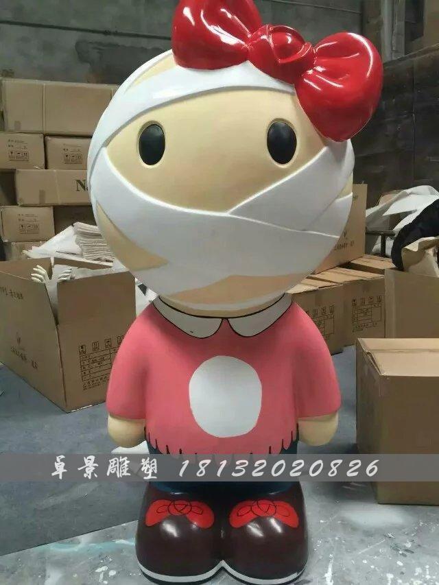 玻璃鋼卡通雕塑，玻璃鋼動(dòng)物雕塑 (2)