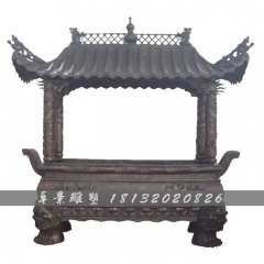 銅香爐，鑄銅香爐，銅方香爐