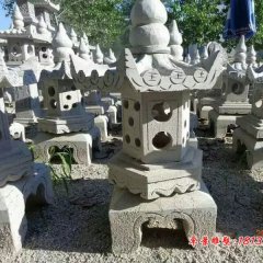 石燈，大理石石燈雕塑