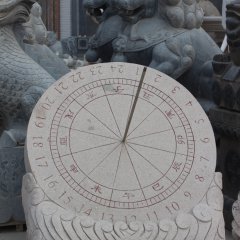 石頭日晷，石雕日晷雕刻