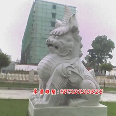 獨角獸石雕，法院獨角獸雕塑