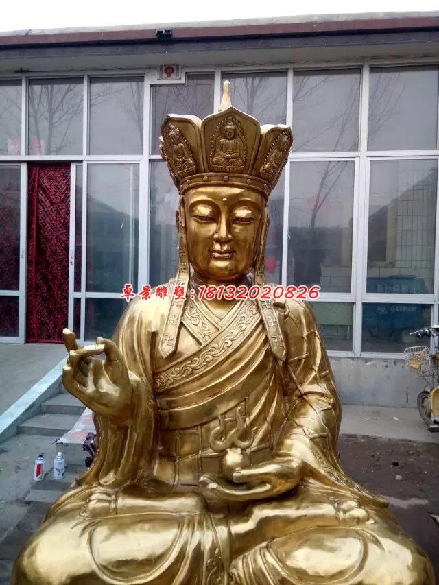 地藏王菩薩銅雕，鑄銅地藏王菩薩雕塑 (1)