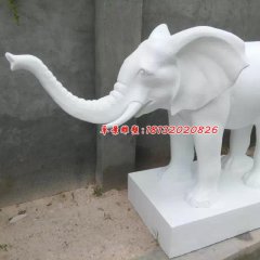 漢白玉大象，石雕大象