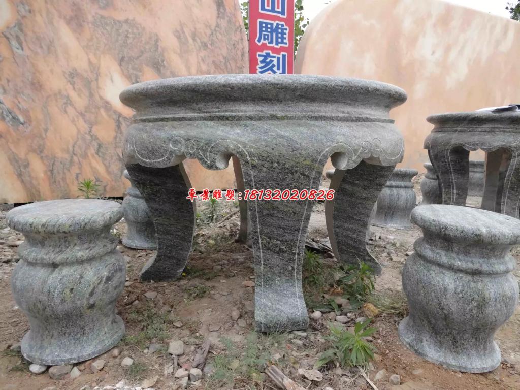 石桌凳，青石桌凳 (5)