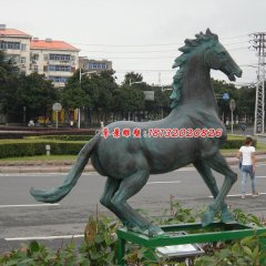 銅馬雕塑，駿馬銅雕，動物銅雕