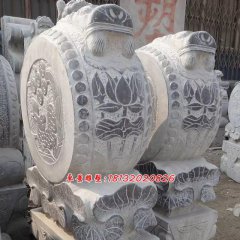 抱鼓石，大理石門墩