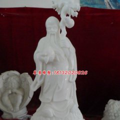 老壽星石雕，漢白玉神仙雕塑