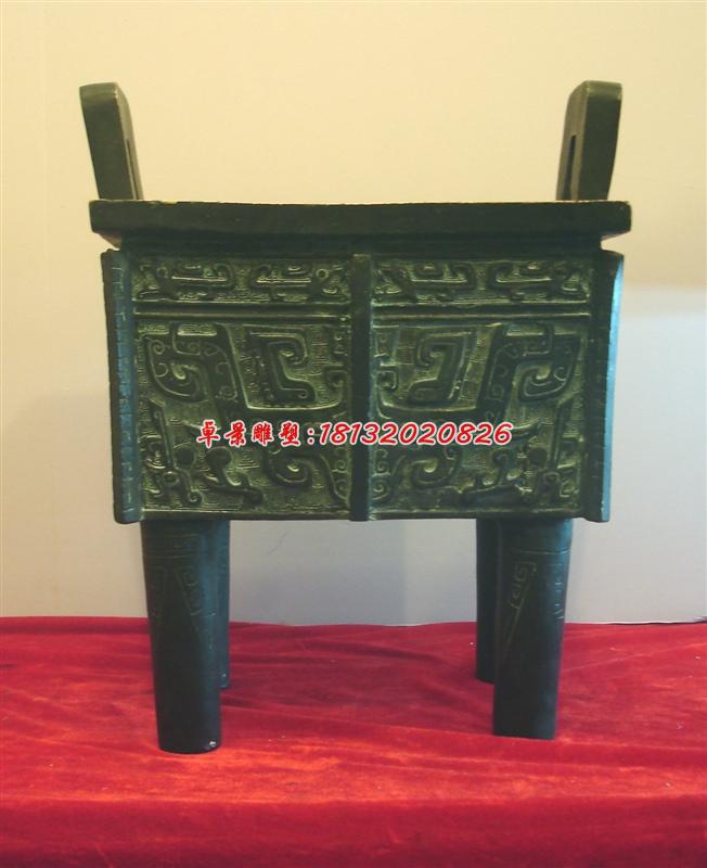 青銅鼎，鑄銅鼎，仿古銅鼎