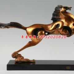 奔馬銅雕，鑄銅馬雕塑