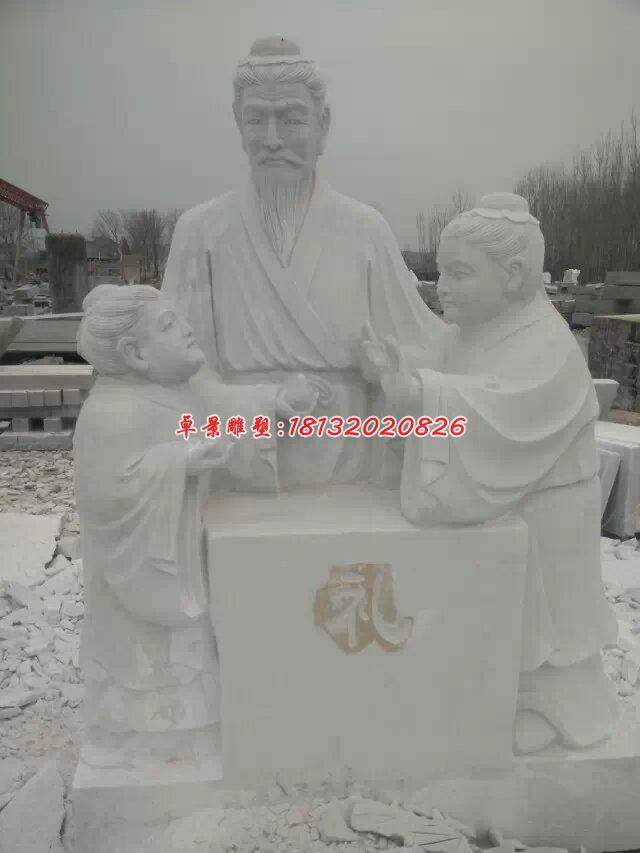 禮樂射御書數石雕，古代六藝石雕 (1)