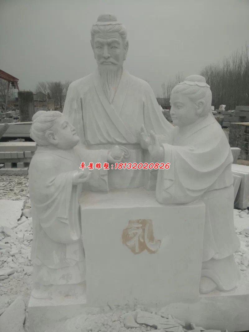 禮樂射御書數石雕，古代六藝石雕 (5)