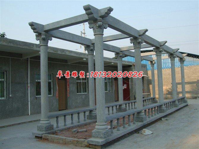 大理石長廊，公園走廊石雕 (3)