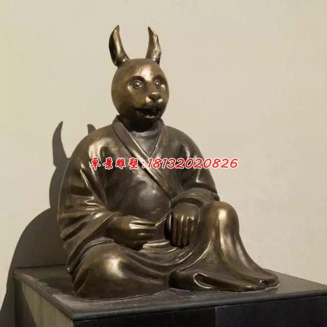 十二生肖銅雕，鑄銅十二生肖銅雕 (3)