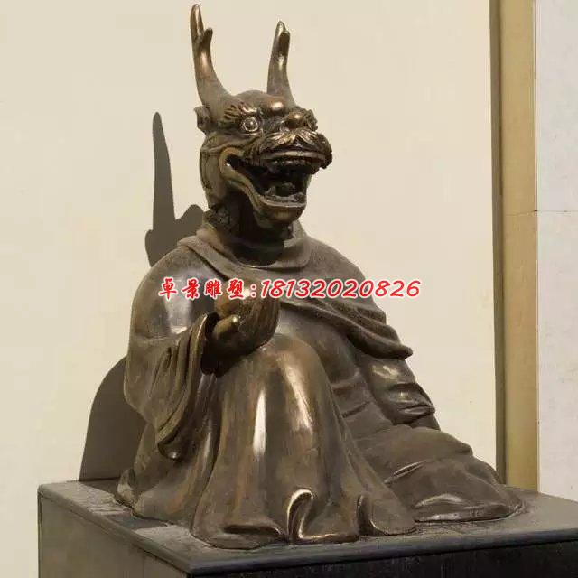 十二生肖銅雕，鑄銅十二生肖銅雕 (4)