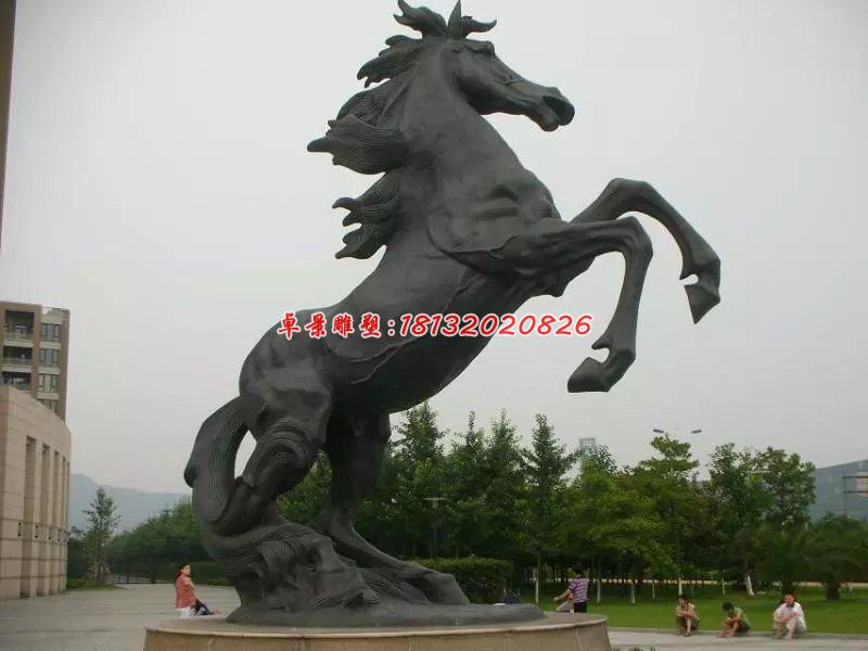 銅雕馬，廣場銅雕馬，廣場動物銅雕