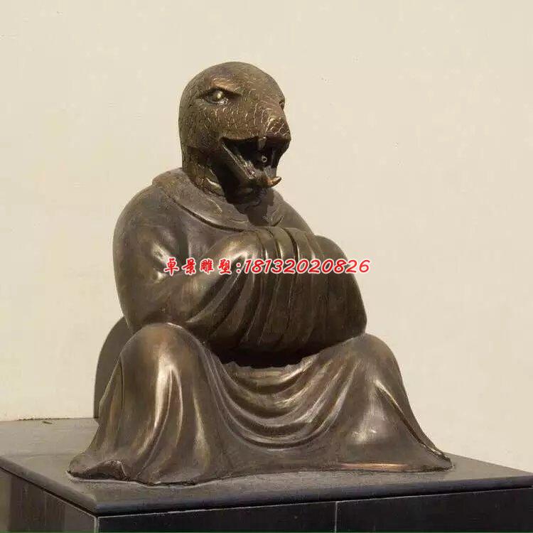 銅雕十二生肖，公園生肖銅雕 (1)