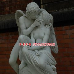愛(ài)神石雕，漢白玉西方人物石雕