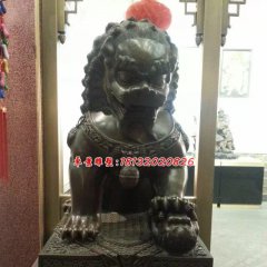 北京獅銅雕，鑄銅獅子雕塑