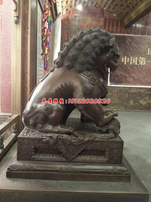 北京獅銅雕，鑄銅獅子雕塑 (3)
