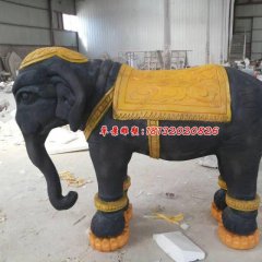玻璃鋼大象雕塑，玻璃鋼動物雕塑