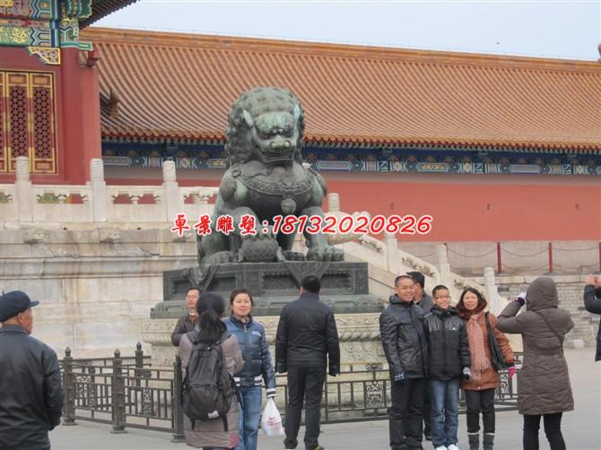 北京獅銅雕，青銅獅子雕塑