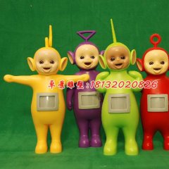 玻璃鋼天線寶寶雕塑，玻璃鋼卡通人物雕塑