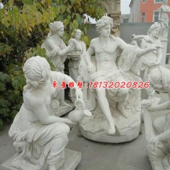 阿波羅與眾芙妮石雕，廣場(chǎng)景觀石雕