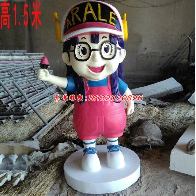 玻璃鋼阿拉蕾雕塑，玻璃鋼卡通人物雕塑