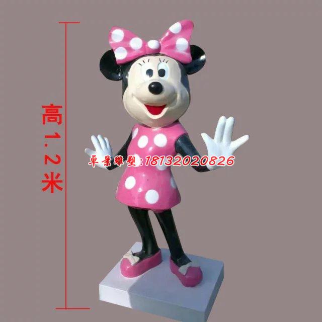 玻璃鋼米老鼠雕塑，玻璃鋼卡通雕塑 (1)