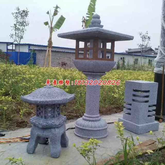 大理石燈，庭院仿古石燈雕塑