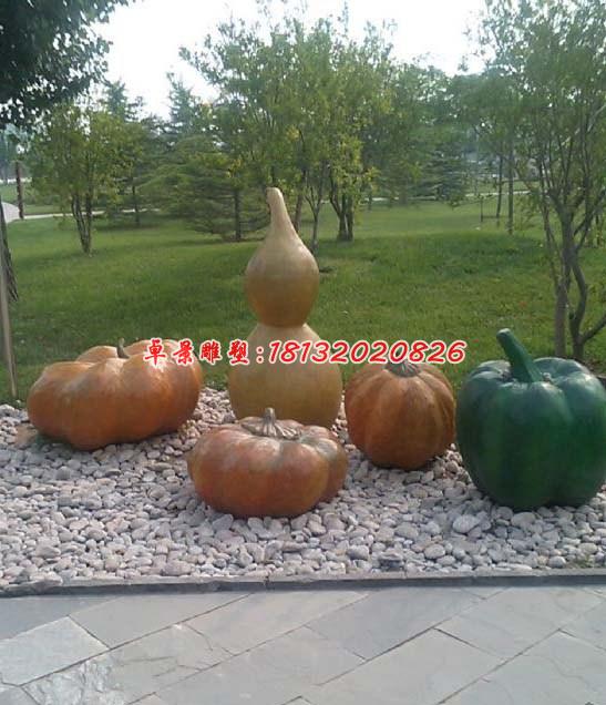 玻璃鋼蔬菜雕塑，公園玻璃鋼雕塑