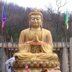 大型佛像雕塑，如來(lái)佛祖銅雕